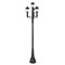 Z-Lite Davina 3 Light Outdoor Post Mounted Fixture, 31.5in. W x 125.75in. H, Black 5016PHMR-4-564P-BK - alternate 1